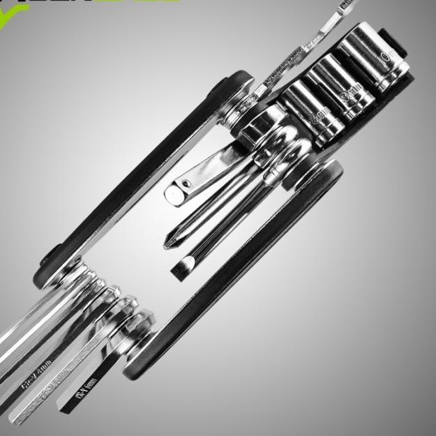 Kunci L Set L Lipat Sepeda ROCKBROS 16 in 1 Original Repair Tools