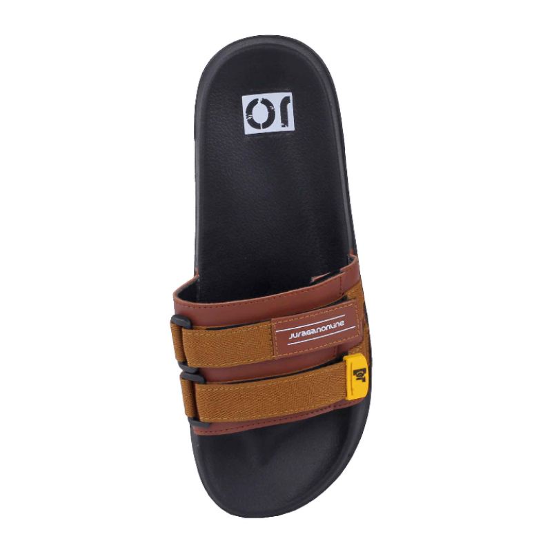 Sandal Slide Terbaru Kekinian Distro | Sendal Cowok Keren Anti Slip Ringan