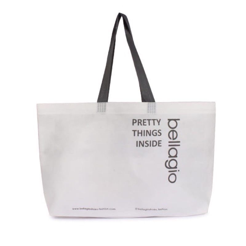 

BELLAGIO SPUNBOND PAPER BAG SHOPPING BAG TAS BELANJA