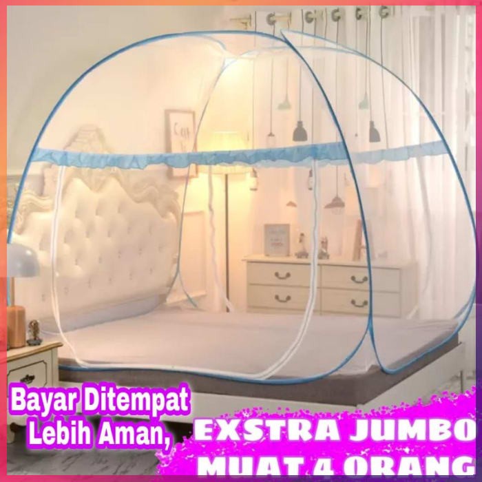 Kelambu Lipat 200X200 Kelambu Butterfly Kelambu Tenda Kelambu Nyamuk