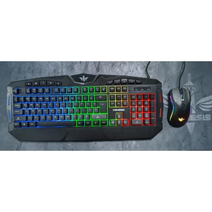 KEYBOARD GAMING COMBO NYK NEMESIS BASILLISK KC- 500