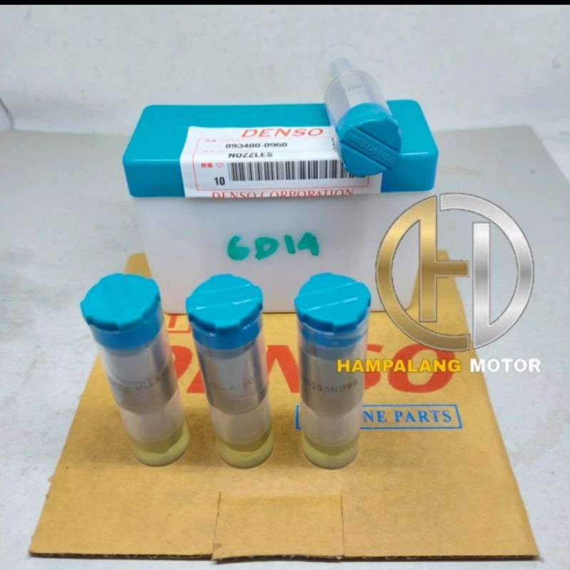 NOZZEL NOSEL INJEKTOR MITSUBISHI FUSO 6D14 DENSO HARANSI