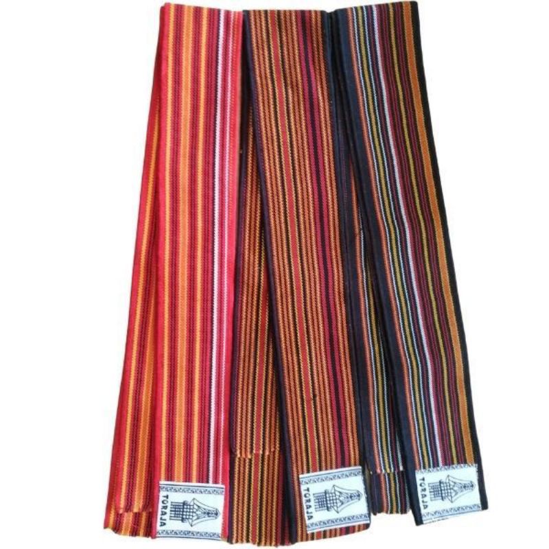 Ikat Kepala Toraja Asli - Kain Ikat Kepala Tenun Toraja (Bayar ditempat)