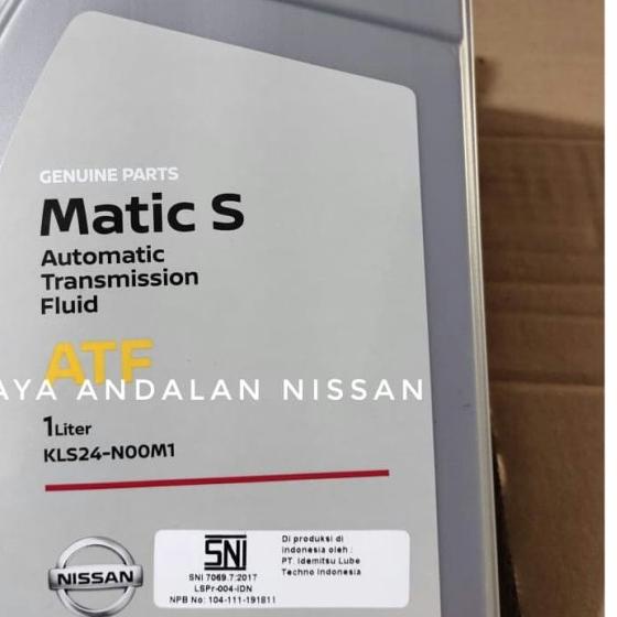 Oli Transmisi Matic S untuk Nissan March ORIGINAL