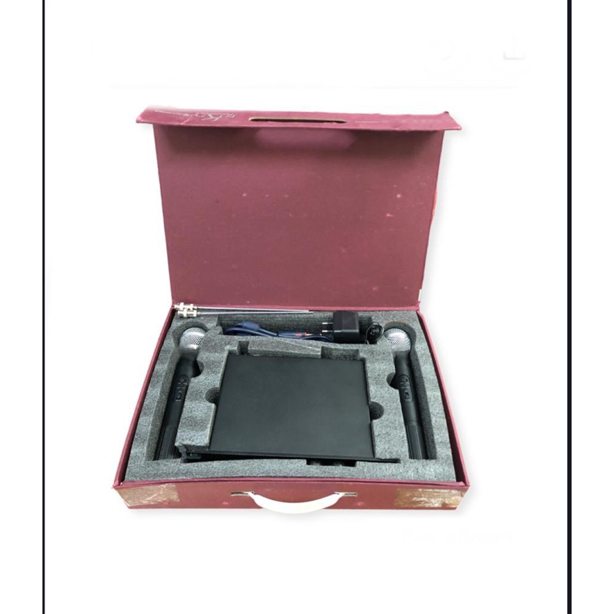 mic wireless 2 gagang