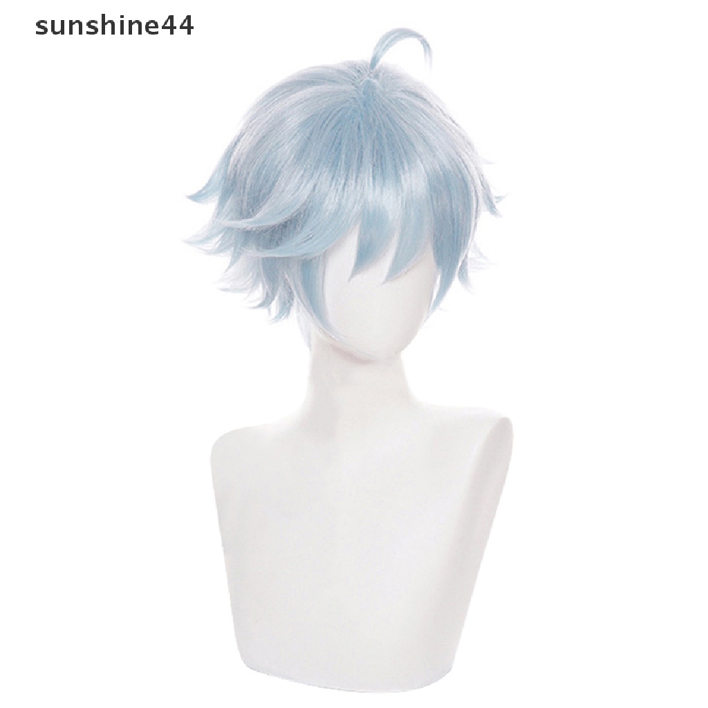 Sunshine Wig / Rambut Palsu Chongyun Untuk Cosplay Halloween