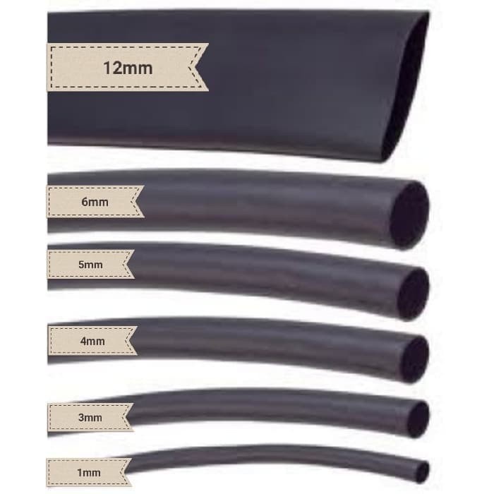 Miliki Heat Shrink Kabel Tubing / Kabel Bakar 14mm Berkualitas