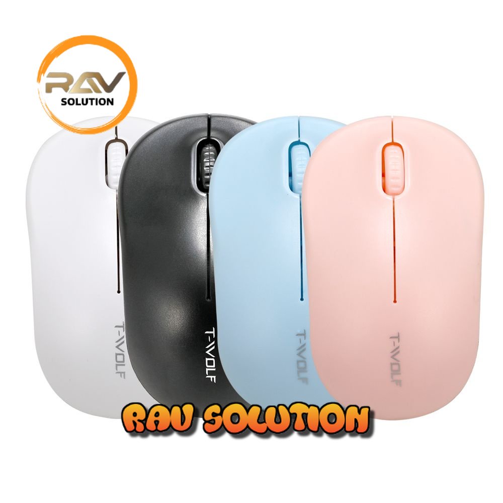 SKU-1105 MOUSE WIRELESS TWOLF Q4 / T-WOLF Q4 GOOD QUALITY 2.4GHZ