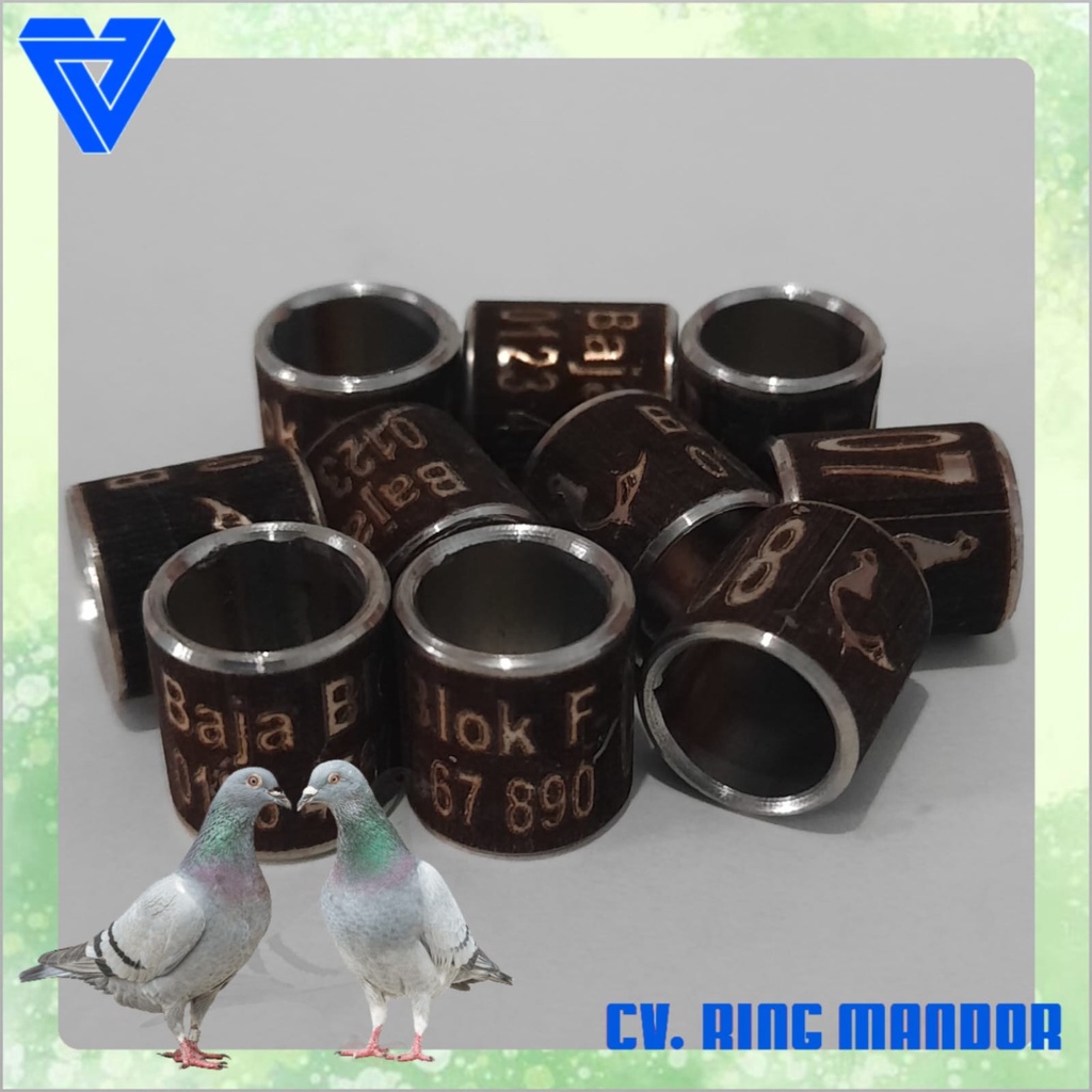 RING MERPATI BAJA BLOK CINCIN MERPATI