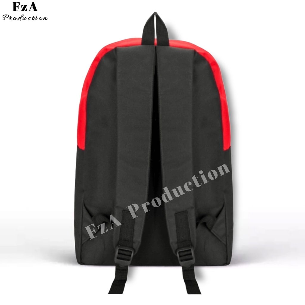 Tas Ransel Distro Tas punggung Tas Ransel Laptop Distro Backpack Original FzA FREE Jam Tangan Sport