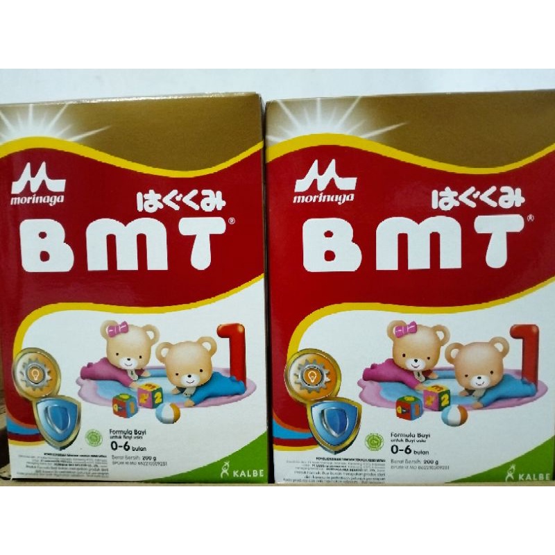 MORINAGA BMT CHILM MIL  SUSU FORMULA UNTUK BAYI USIA 0-6 6-12 BULAN 200 GRAM