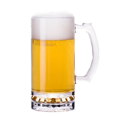 Gelas Beer / Gelas Air Minum / Gelas Bir / Beer Mug Kuat Tahan Panas 500 ML