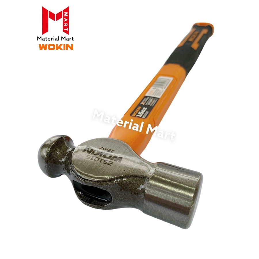 Palu Konde 16oz Wokin | Hammer 1 LB Wokin | Palu Gagang Karet 16 Oz 1LB | Material Mart