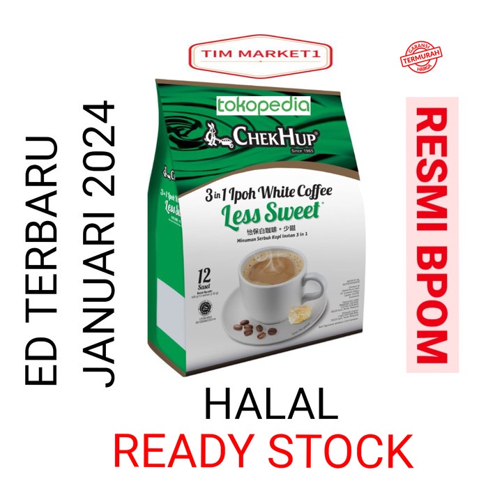 

CHEKHUP IPOH 3IN1 WHITE COFEE LESS SWEET PROMO