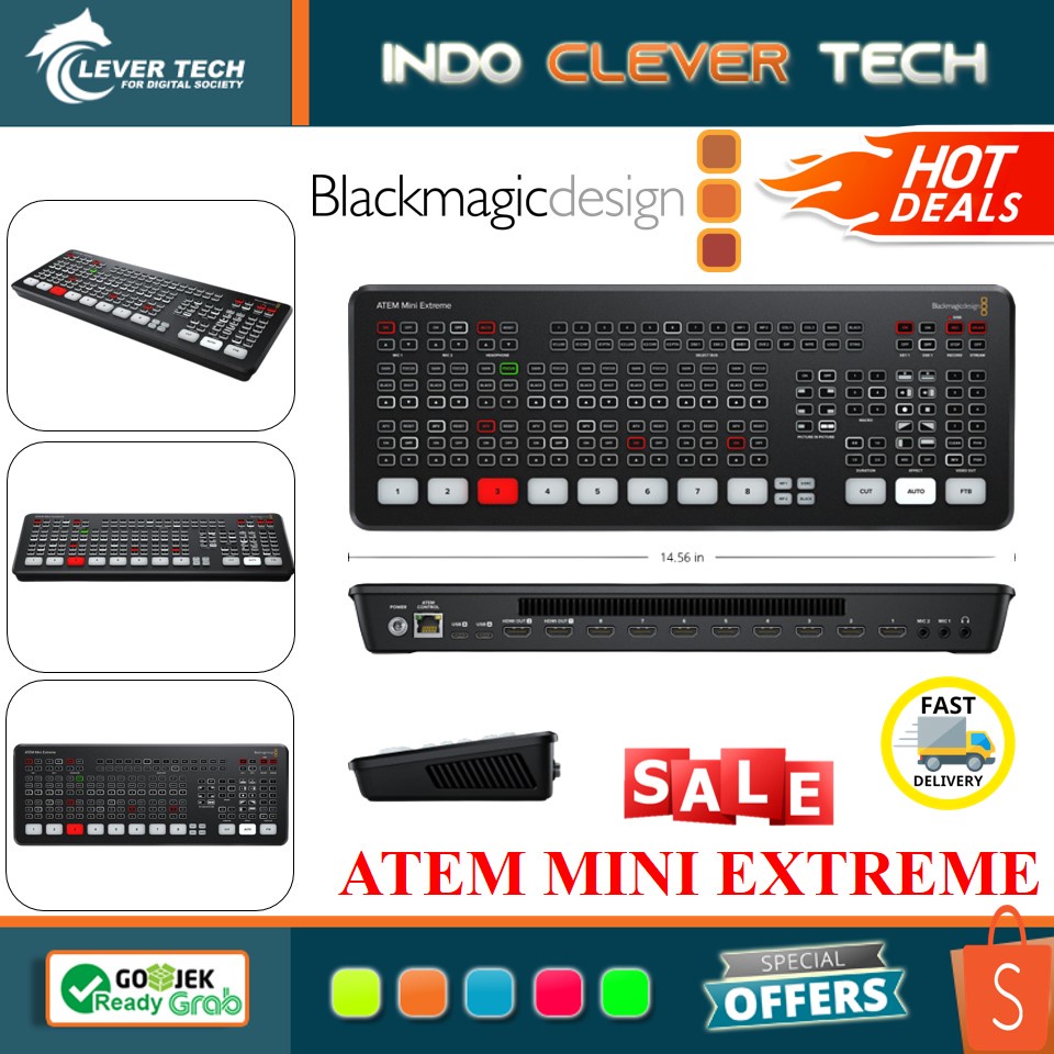Blackmagic Design ATEM Mini Extreme Live Stream Switcher