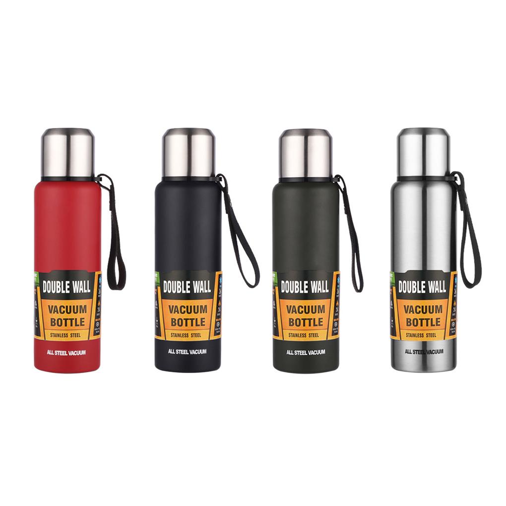 Botol Air Termos Kapasitas Besar Untuk Teh Portable Thermal Mug Stainless