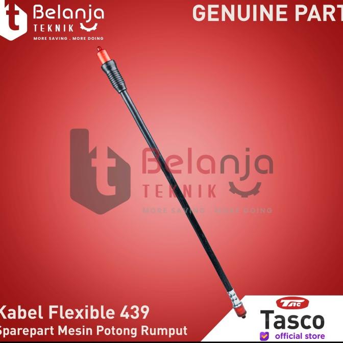 Tasco Flexible Liner Shaft 439 Karet Tali Mesin Potong Rumput 4 Tak