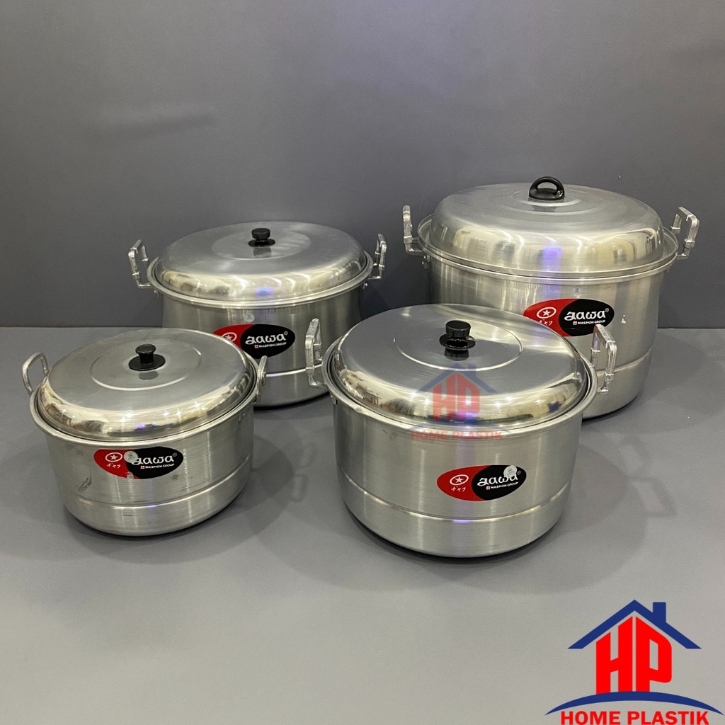 MASPION - Panci Ekonomi Dandang / Dandang Kukus UK 33 / 40 / 45 / 50 Dandang Maspion
