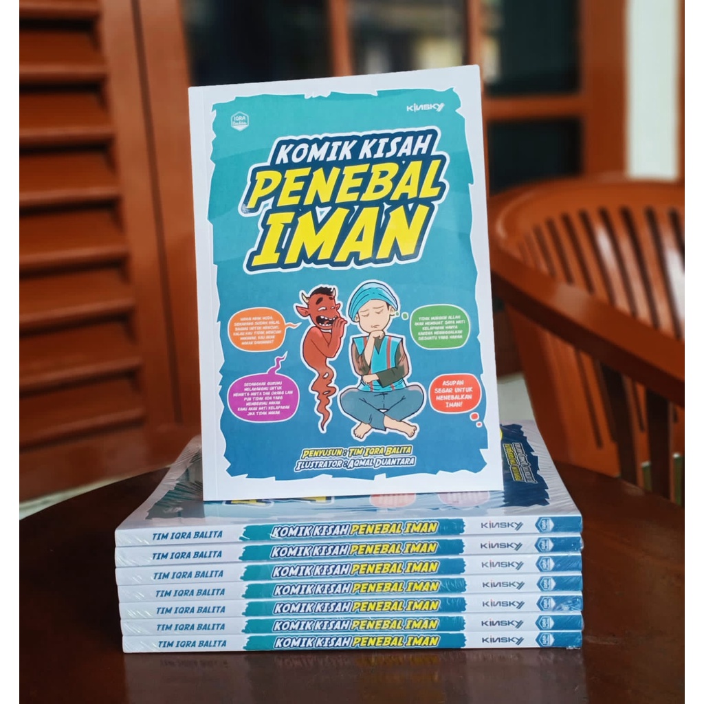 Komik Kisah penebal Iman by Kinsky Iqra Balita