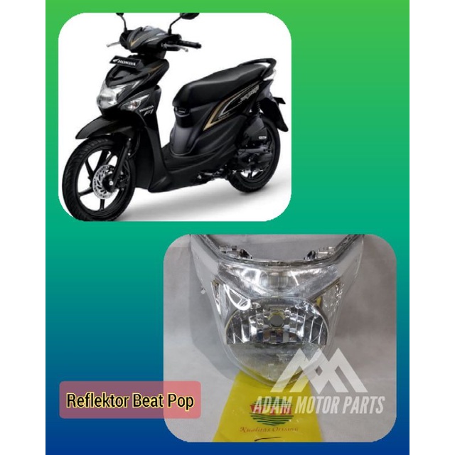 LAMPU DEPAN BEAT POP WIN | REFLEKTOR BEAT POP WIN