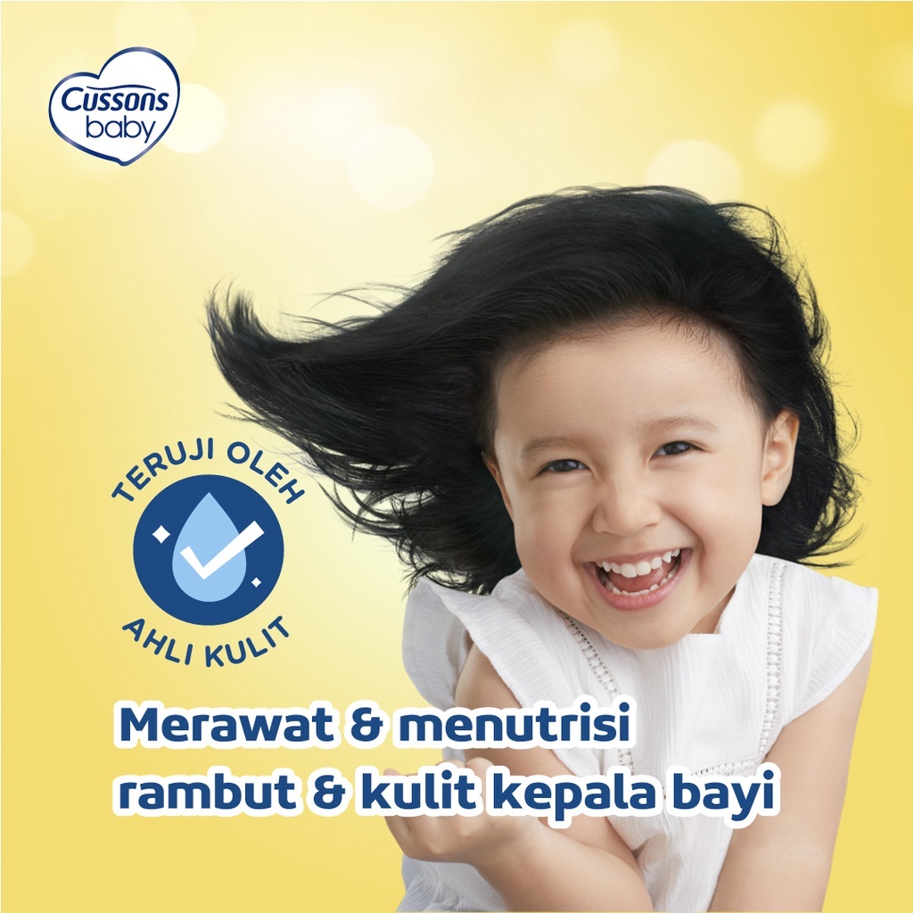 Cussons Baby Hair Lotion Almond Oil &amp; Honey - Losion Rambut Bayi 200ml