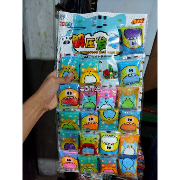 Mainan Clay Edukasi Papan Isi 20Pcs