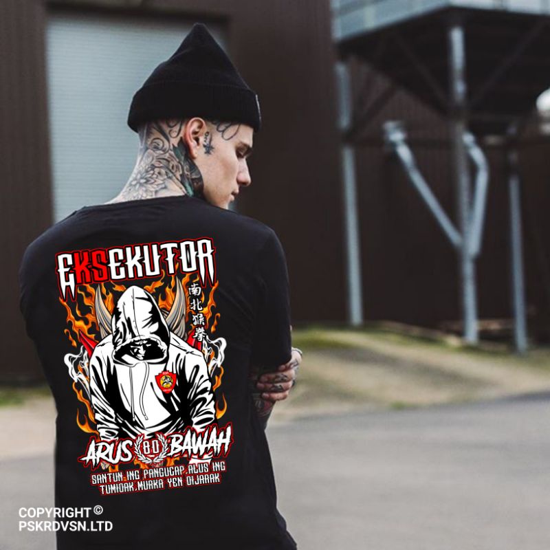 T-Shirt IKS.PI Kera Sakti "Eksekutor" (Free Sticker Pack, Box,Ziplock) - Pskrdsvn.ltd *WAJIB KIRIM K