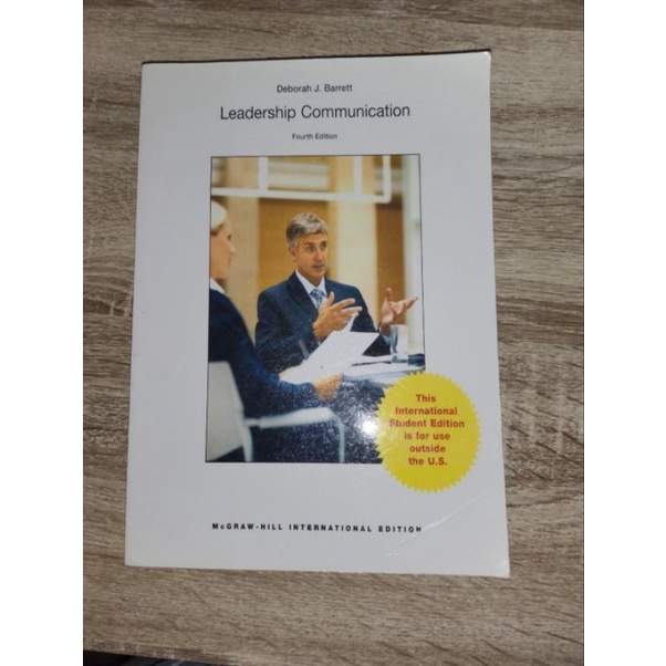 Leadership Communication 4th Edition Preloved