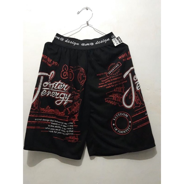 Celana Pendek Kolor Boxer Pria Motif Panjang