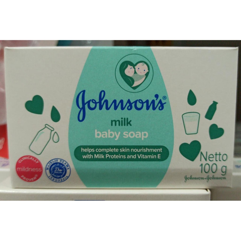 JOHNSON BABY SABUN BAYI 100GR MILK SABUN BAYI SABUN BATANG