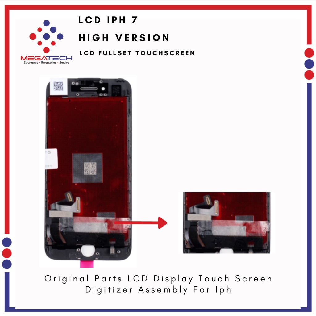 LCD Fullset iPh*ne 7 / 7 Plus / 8 / 8 Plus Fullset Touchscreen