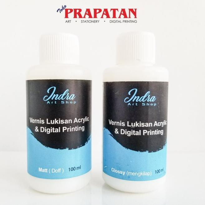 

Indra Art Varnish for Acrylic Paint 100 ml / Vernis lukis - Matt