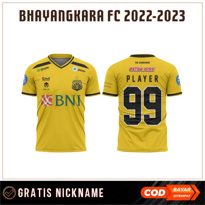 JERSEY BHAYANGKARA FC TERBARU HOME 2022/2023 KAOS BOLA