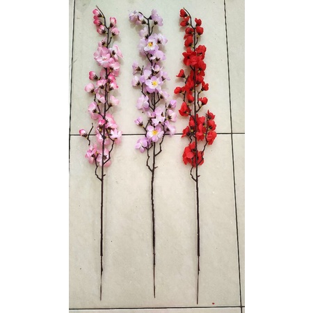 bunga sakura plastik bunga dekorasi pohon sakura