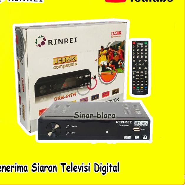 STB Rinrei DRN-511A DVB T2 Digital TV Suport Wifi - 511W