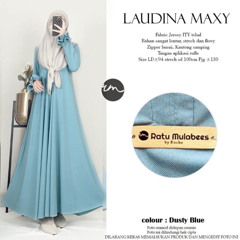 Dress wanita laudina maxy ori ratu mulabees
