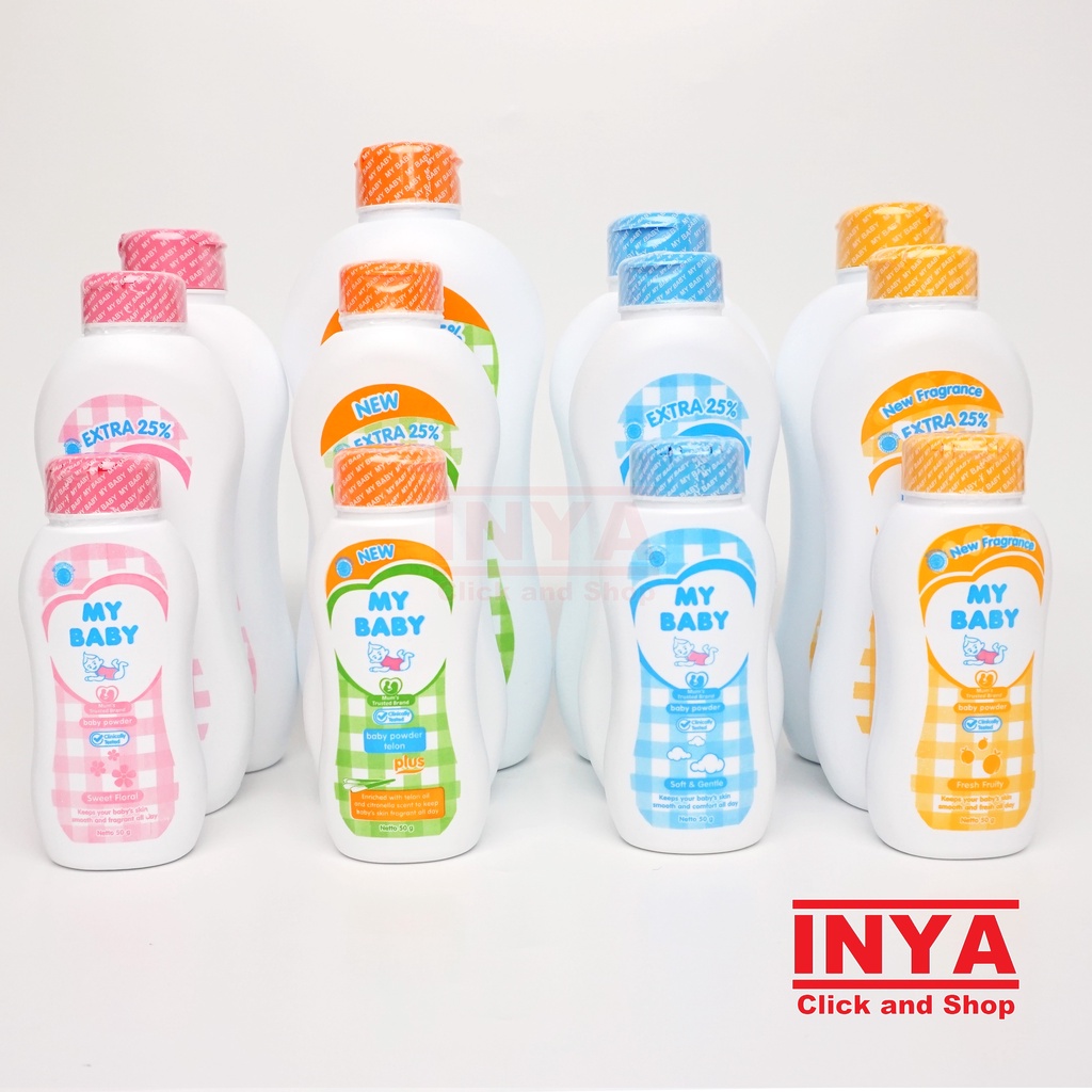 BEDAK MY BABY TELON PLUS BABY POWDER 50gr - Bayi &amp; Anak