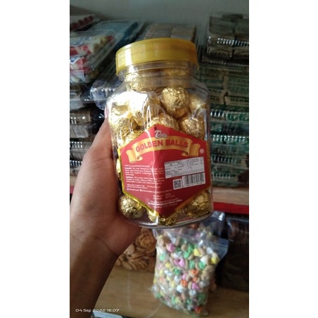 

GOLDEN BALLS COKLAT ISI 40PCS