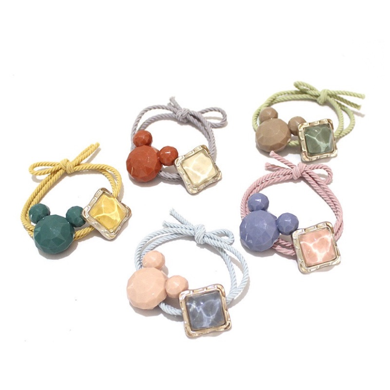 3SP | ART106 Ikat Rambut Elastis Varian Kartun Mouse Aksesoris Karet Rambut Fashion Korea