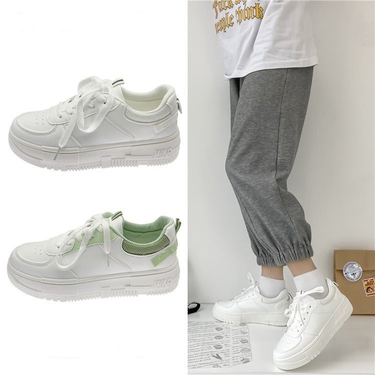 Sepatu Putih Perempuan Korean Style Sepatu Sneaker Wanita Santai Import Sneakers Shoes Cewek Trendy SP-216