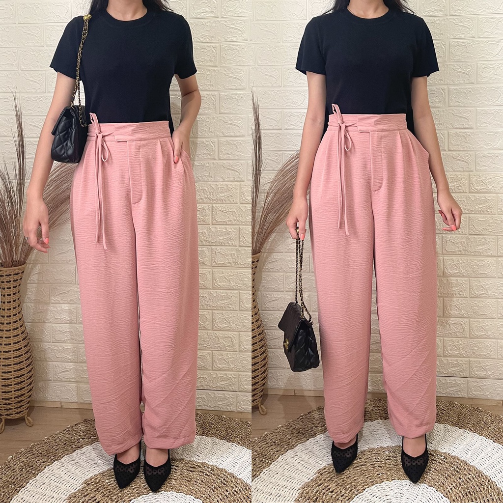 Celana Kulot Flowy Anti Ngatung 10 Warna / Hyuna Cullotes / Zoey SJJ