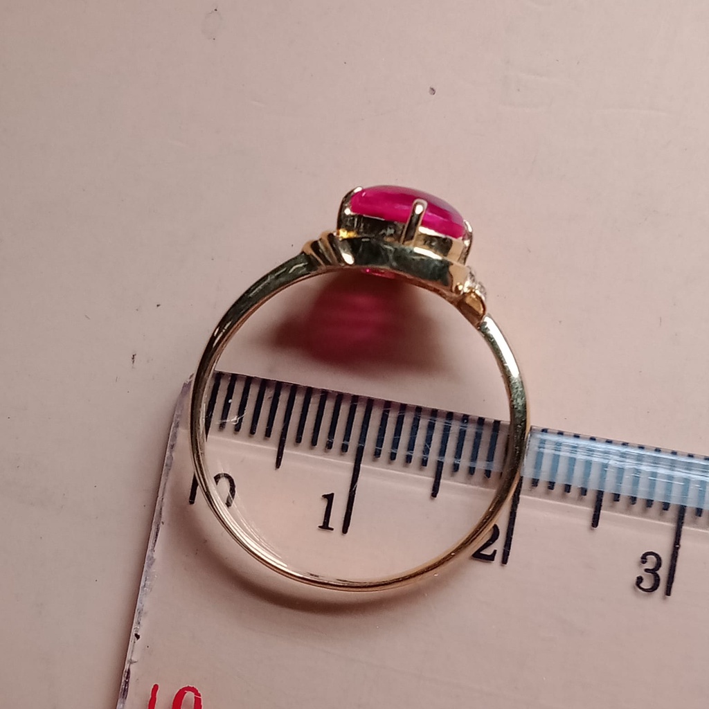 Cincin emas 17K - 2.85 gr kadar 750 - 3859