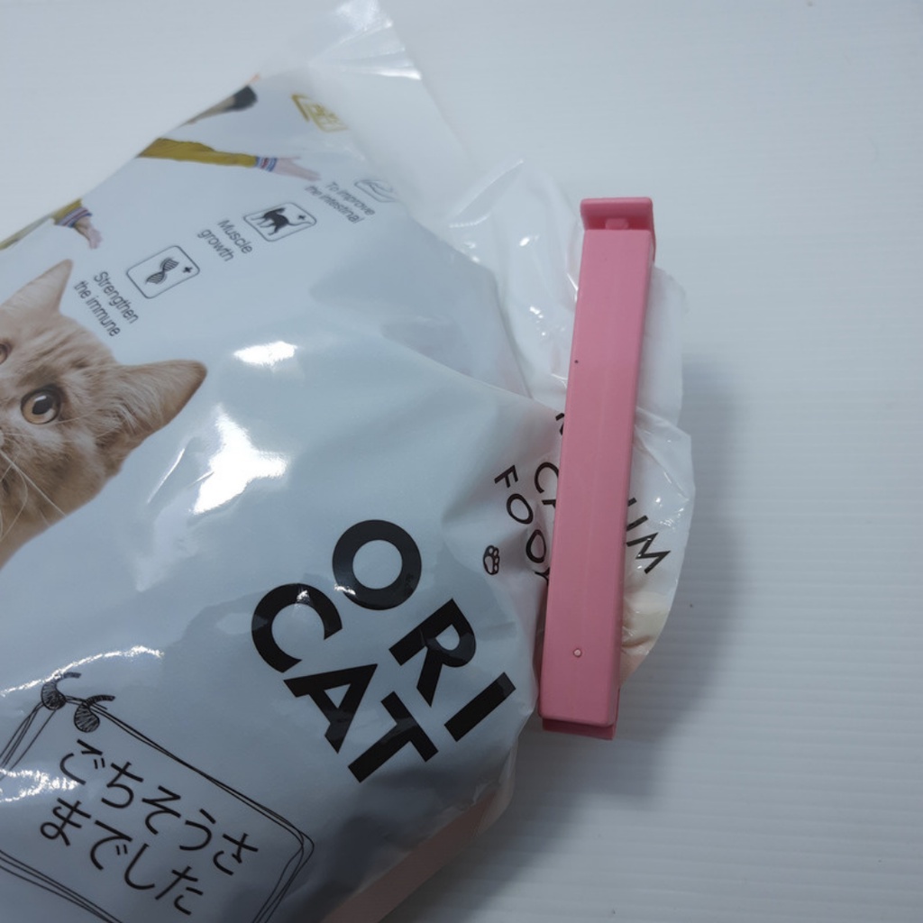 Clip Food Penjepit Plastik Bungkus Makanan Kucing Klip Sealing Cat Snack Sealer