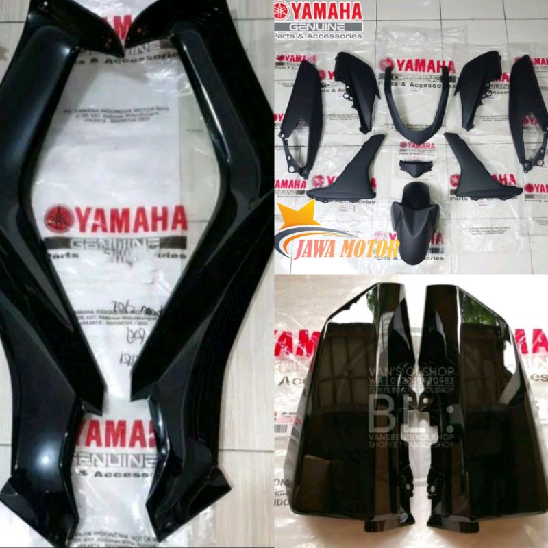 BODY FULL SET BODY HALUS NMAX OLD HITAM DOFF  ORIGINAL YAMAHA