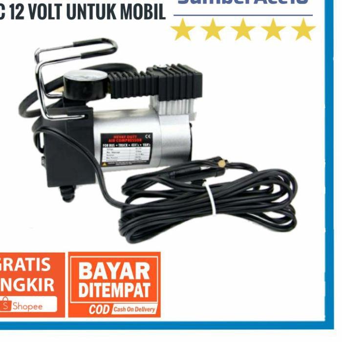 KOMPRESOR ANGIN MINI - POMPA BAN AIR - DC 12V