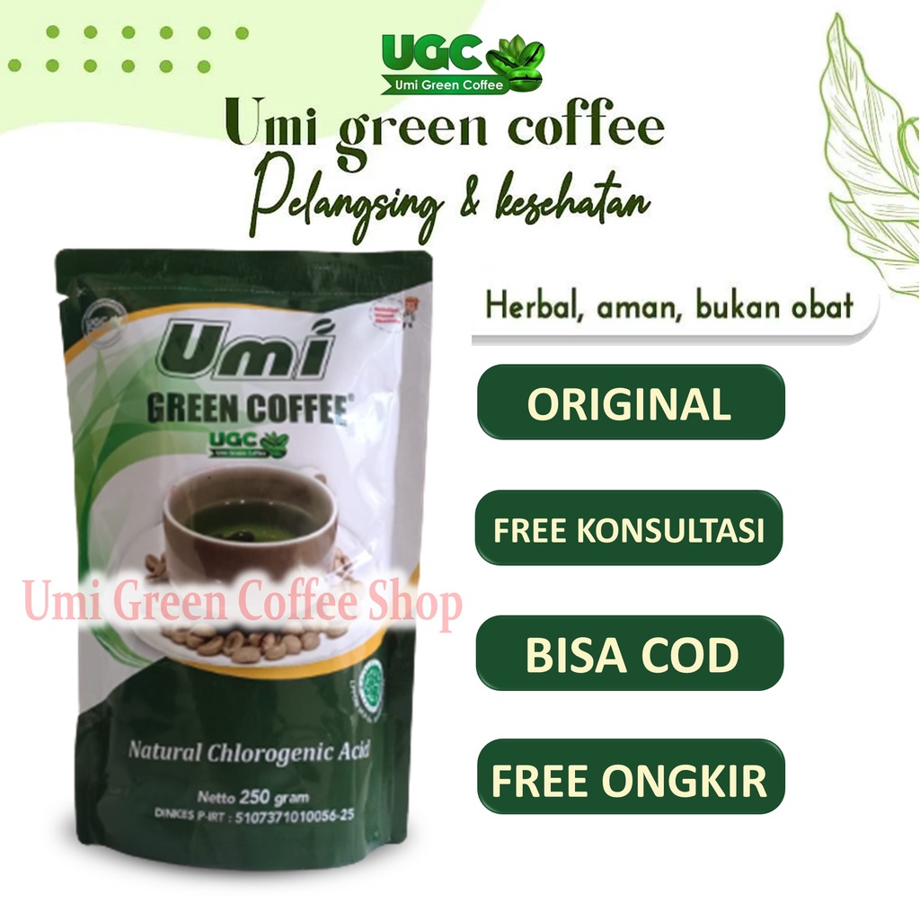 UGC Umi Green Coffee Original 100% Asli Herbal