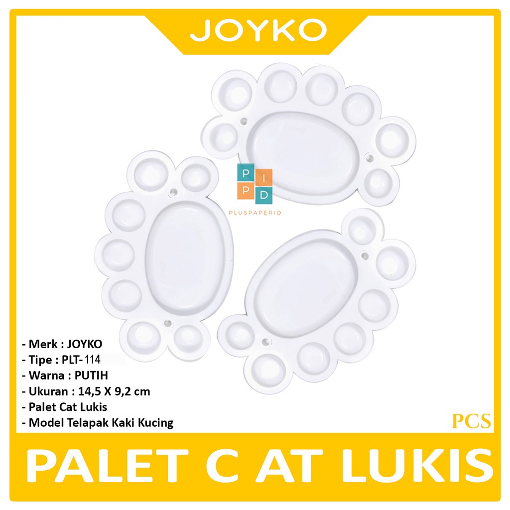 

JOYKO Wadah Cat - Palete PLT-114 Warna Putih - Pcs
