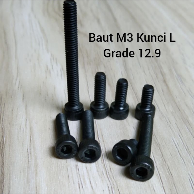 Baut Baja M3 / Hex Socket Cap Screw M3