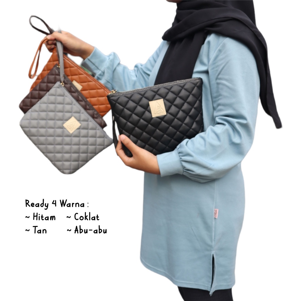 AFLAH - Clutch Wanita Super Premium Full Bordir