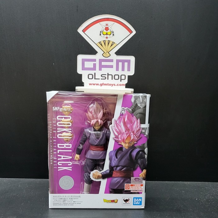 SHF BLACK GOKU RAHSU